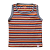 Boys Yarn-Dyed Striped Sleeveless T-Shirt - Melange stripes