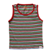 Boys Yarn-Dyed Striped Sleeveless T-Shirt - Mini Stripes