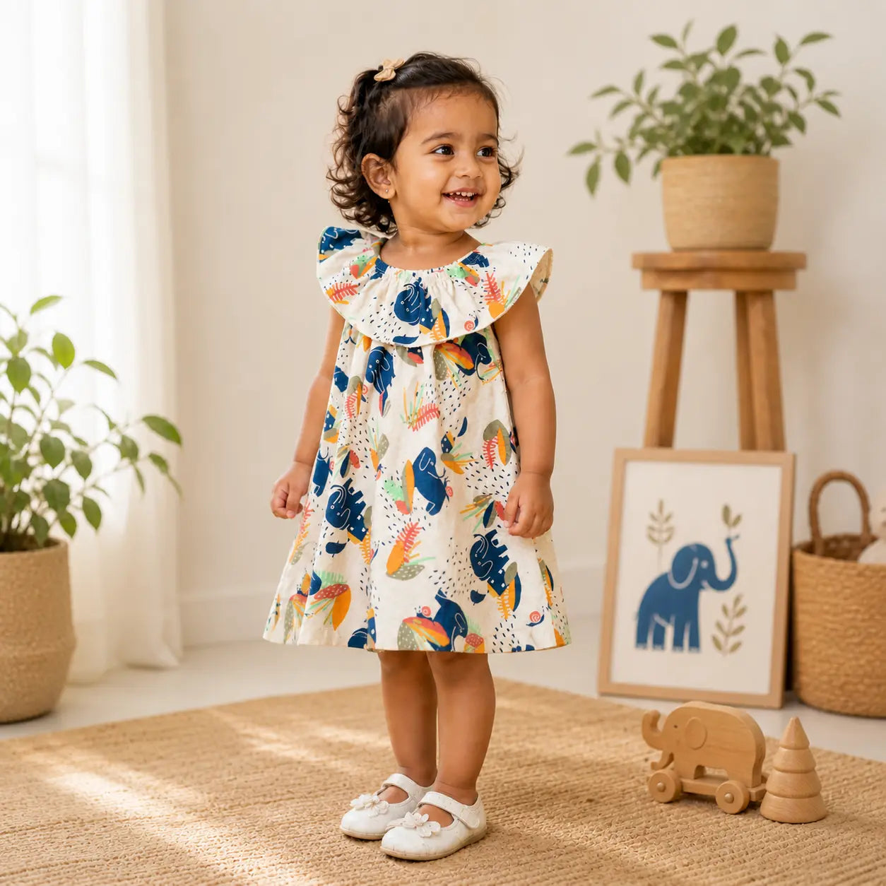 Elevate Her Style with Trending Girls Frilled Tank Tops!