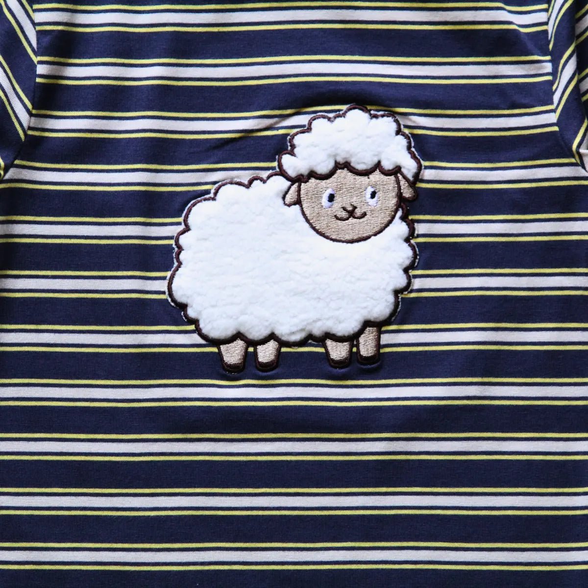 Adorable Black Boys Full Sleeve Sheep Printed Soft Cotton T-Shirt - Sizes 2 - 8 Years - Perfect for Everyday Wear - Plumage Shop