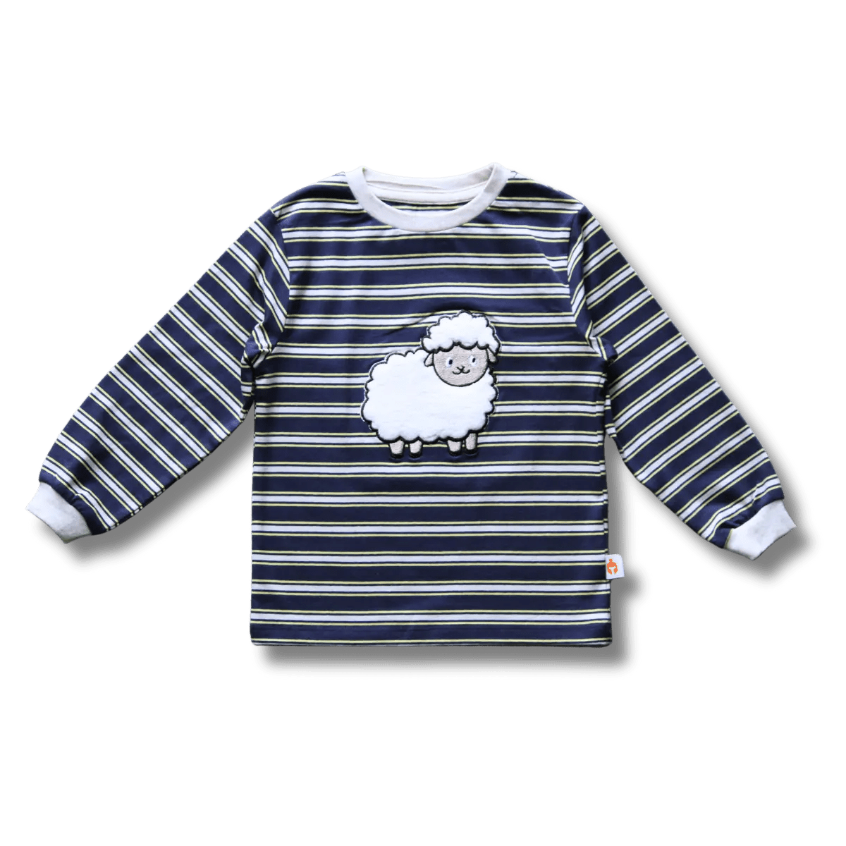 Adorable Black Boys Full Sleeve Sheep Printed Soft Cotton T-Shirt - Sizes 2 - 8 Years - Perfect for Everyday Wear - Plumage Shop