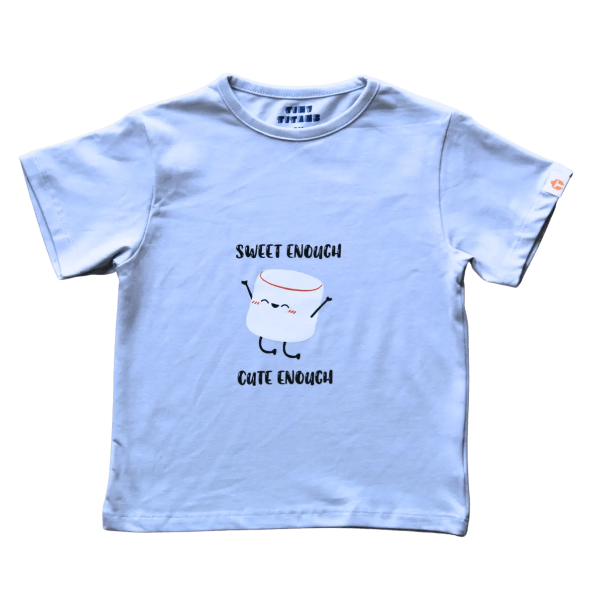 Boys Blue Colour Half Sleeve Printed T-Shirt - Plumage Shop