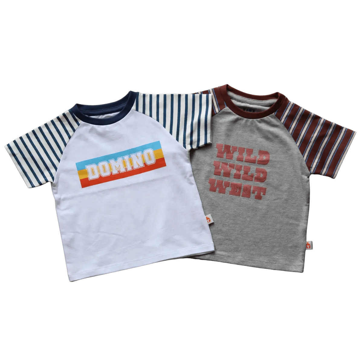 Boys Cotton Half Sleeve Domino Printed T-Shirt - Plumage Shop