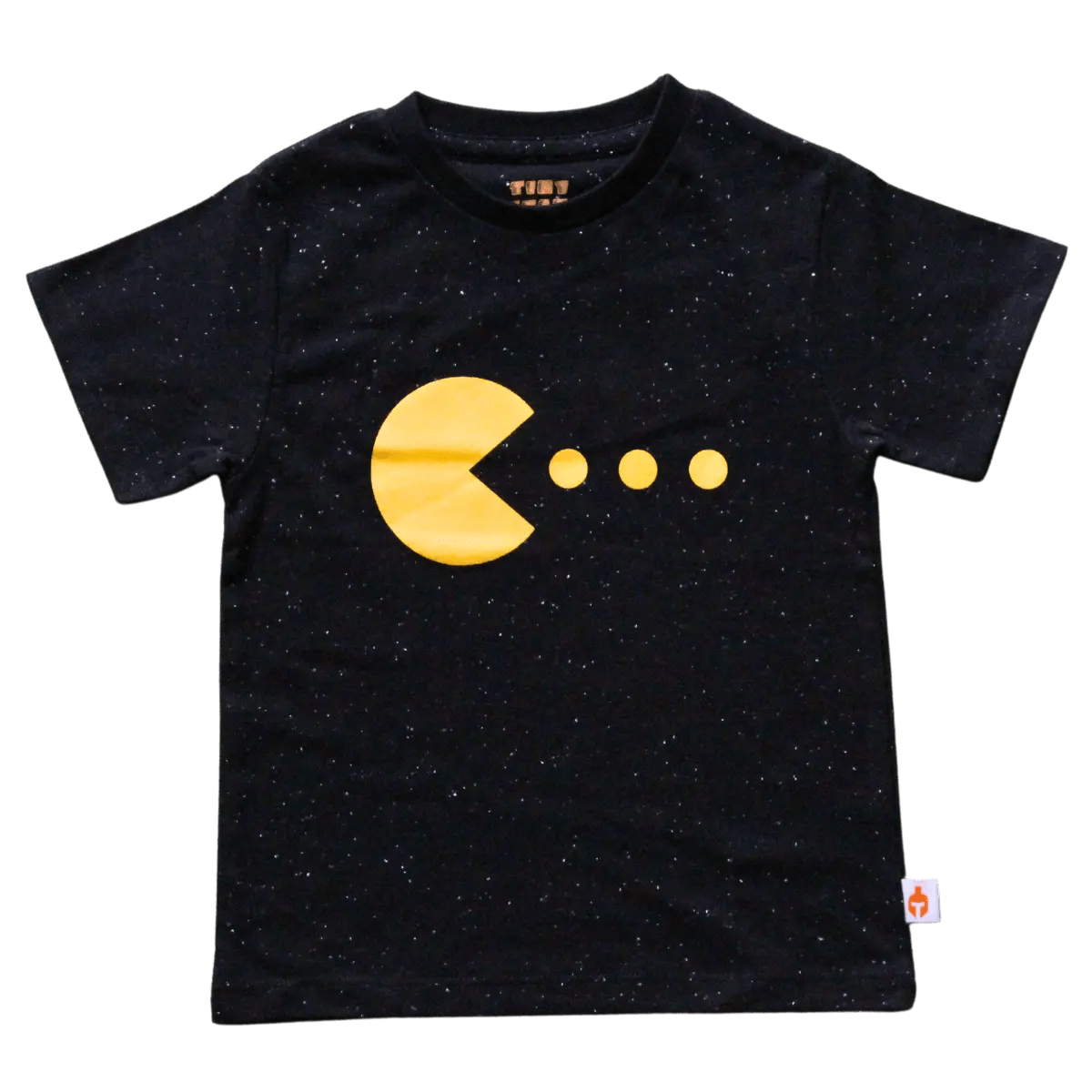 Boys Cotton Pac Man Printed Half Sleeve T-Shirt - Plumage Shop