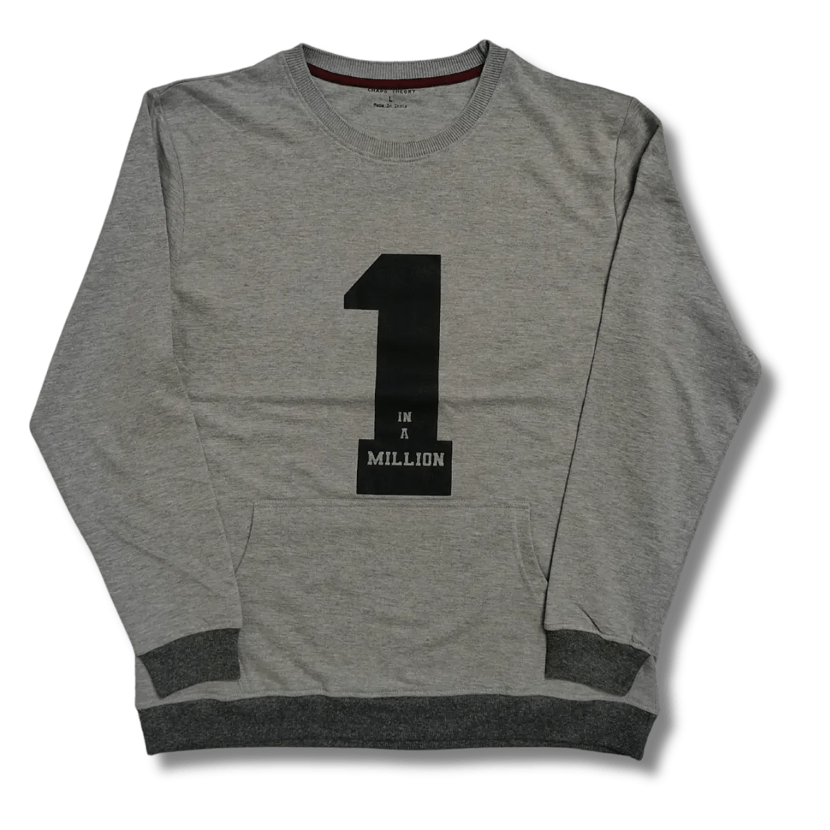 MENS HEAVY T - SHIRT - GREY MELANGE - Plumage Shop