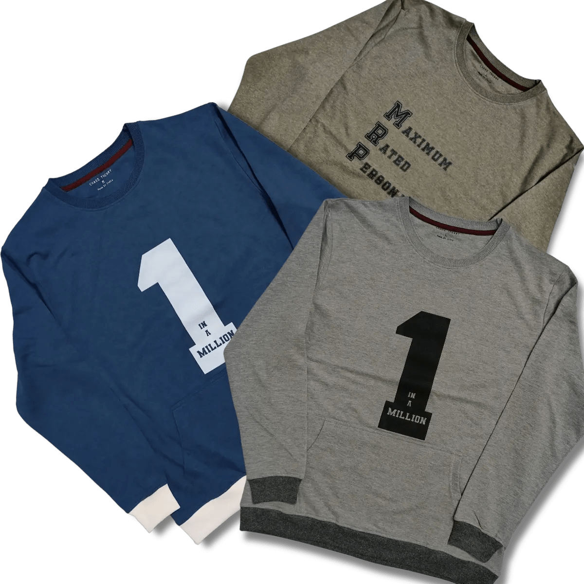 MENS HEAVY T - SHIRT - GREY MELANGE - Plumage Shop