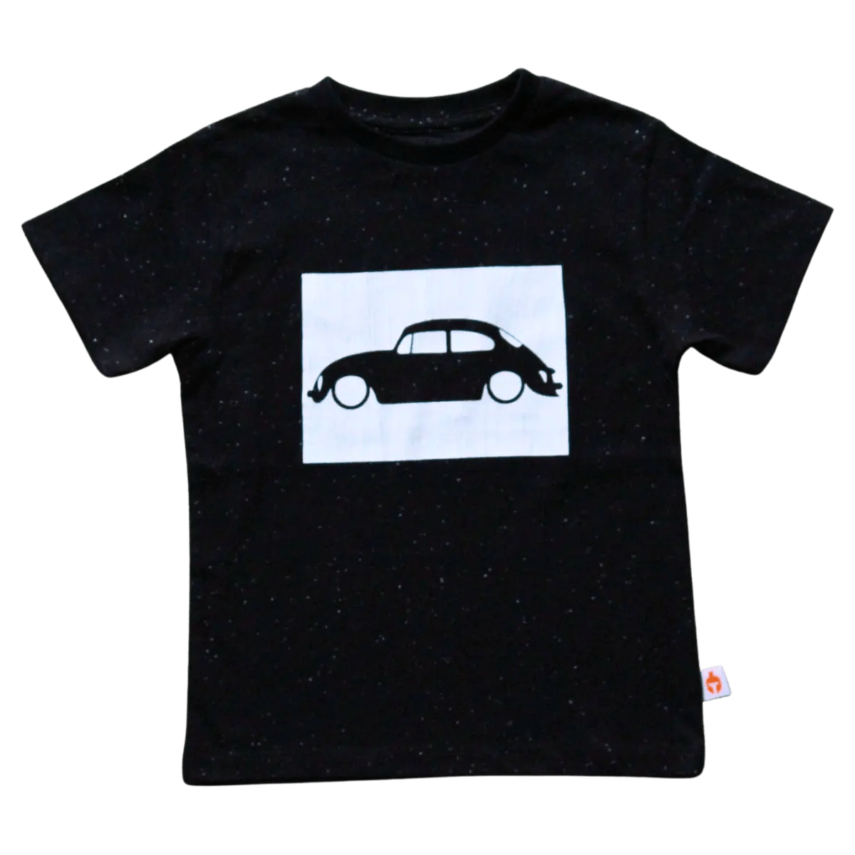 Stylish Boys Black Car Printed Half Sleeve T-Shirt - Plumage Shop