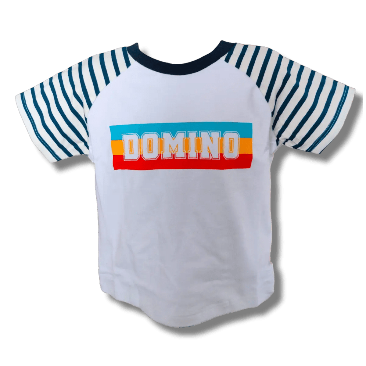 Boys Cotton Half Sleeve Domino Printed T-Shirt - Plumage Shop