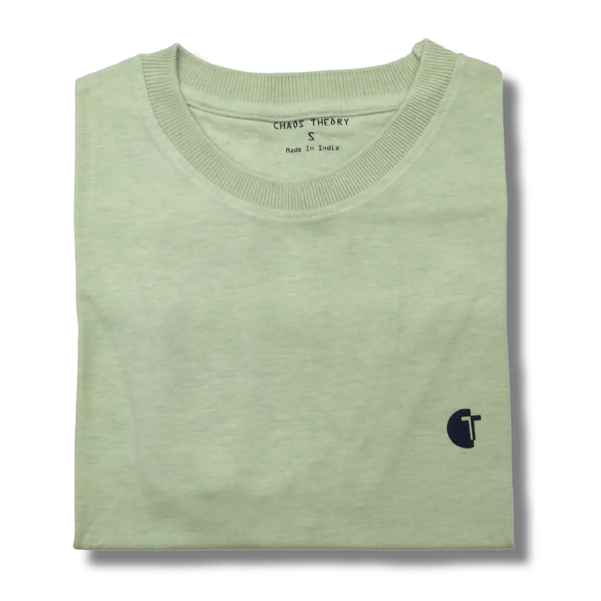 Cool and Casual Men's Light Green Half Sleeve T-Shirt for a Relaxed Look - Plumage Shop